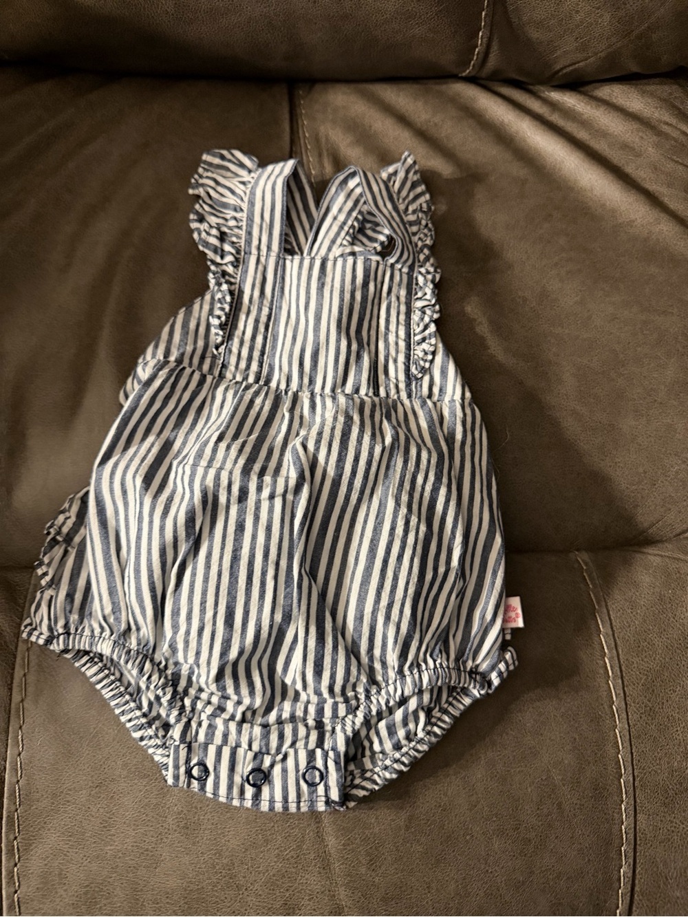 Ruffle Butts Infant Romper